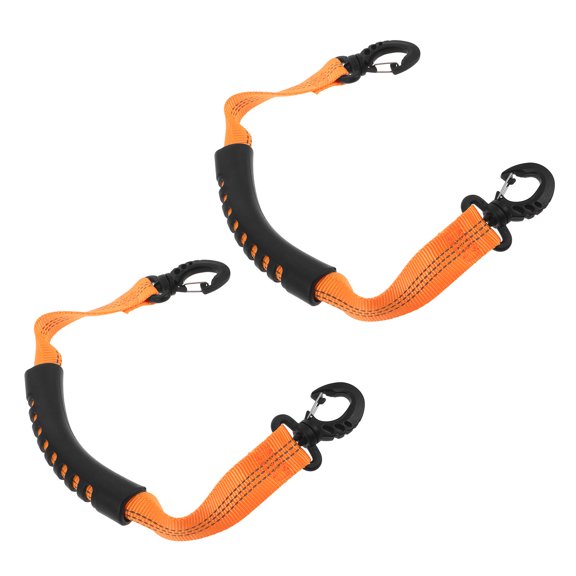 WRISTBIQUE 2Pcs High Strength Adjustable Ski Boot and Roller Skate Carrying Straps with Reflective Safety