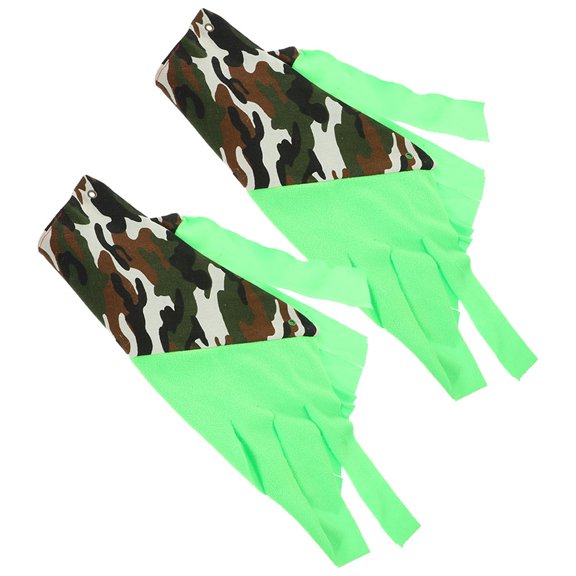 WRISTBIQUE 2pcs Crawling Pets Hideout Corner Hideout Light Green Cotton For Small Animals