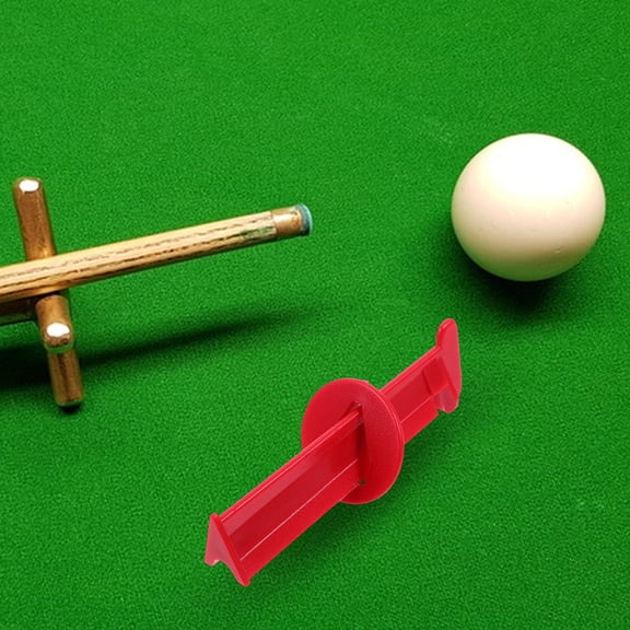 WRISTBIQUE 2-Pack Pool Cue Repair Kit with Red Plastic Parts for Fast and Easy Cue Maintenance and Fixing