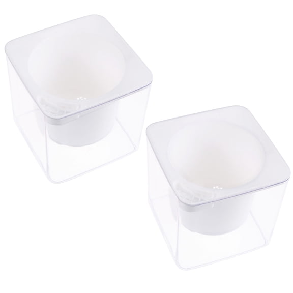 WRISTBIQUE 2Pcs Pots for Plants with Self-Watering Function for Home and Office Use