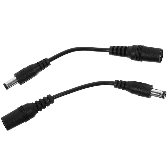 WRISTBIQUE 2Pcs Professional Effector Transition Converter Cable Black Lightweight for Instruments