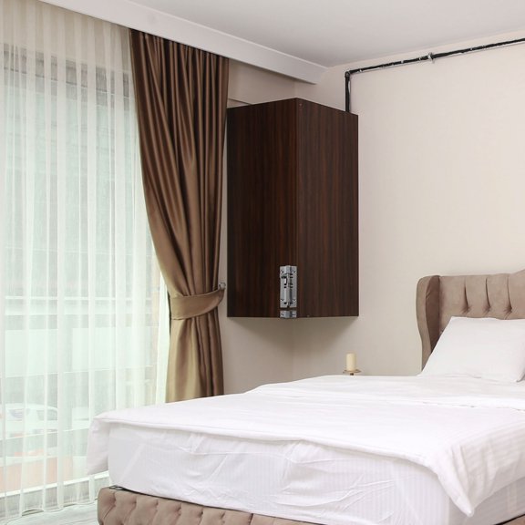 WRISTBIQUE 2Pcs Reinforced Door Lock with Silver Finish designed for Homeowners and Business Owners