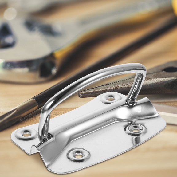 WRISTBIQUE 2Pcs Sturdy Stainless Steel Pull Handles Heavy Duty Metal Handles Suitable for Chest and Toolbox