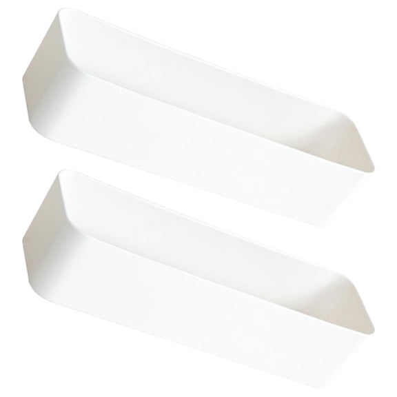 WRISTBIQUE 2Pcs Wall Remote Control Storage Holder Adhesive Wall Organizer For Minimalist Style