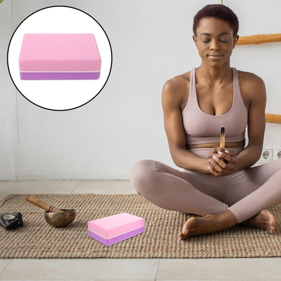 WRISTBIQUE 2Pcs Yoga Tools Multi Durable Eva Foam Training Aid for Yoga Workout and Flexibility Training