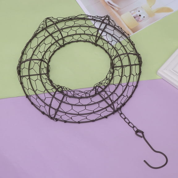 WRISTBIQUE 2pcs Flower Circle Holder Succulents Plant Holder for Business Owners in Hotel