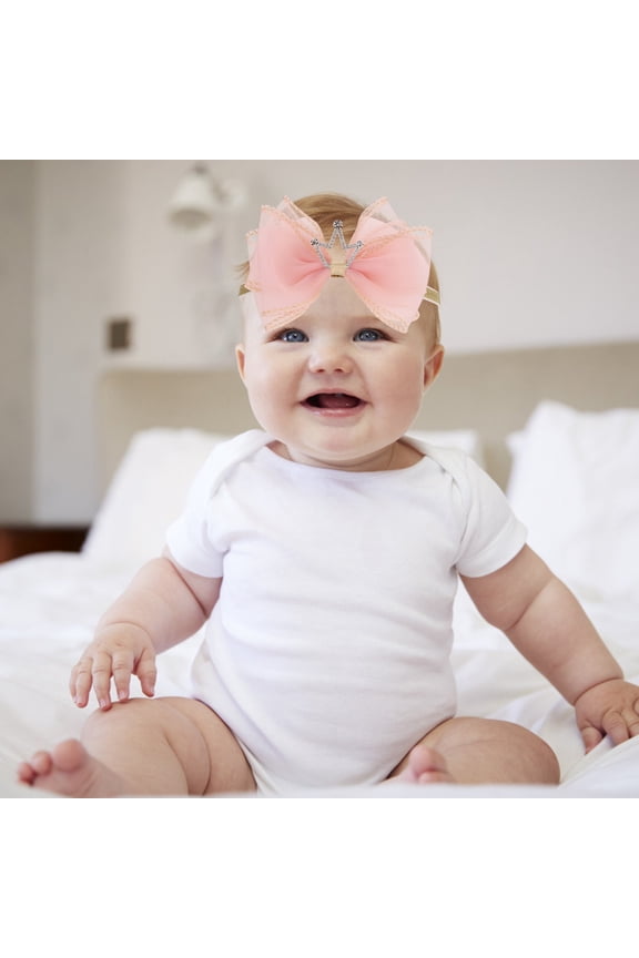 2pcs Headband Soft Newborn Hair Accessories For Durable Headbands For Birthdays Parties And Daily Wear