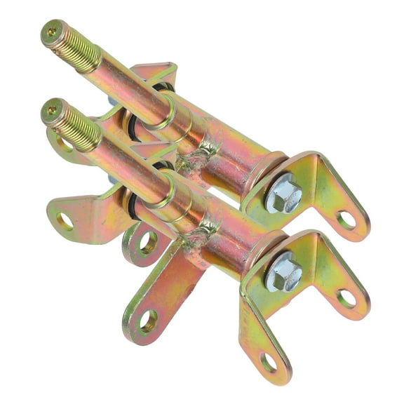 WRISTBIQUE Atv Wheel Hubs Spindle Golden Steel 2Pcs For Go Kart