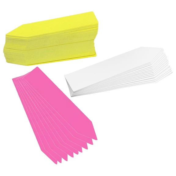 WRISTBIQUE 300pcs Garden Plant Labels Durable Plastic Tag Stakes For Easy Plant Identification For And Nursery Use