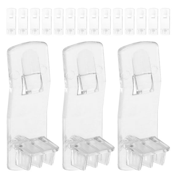 WRISTBIQUE 30Pcs Self Locking Clear Shelf Pins for Cabinet Kitchen and Furniture Shelves