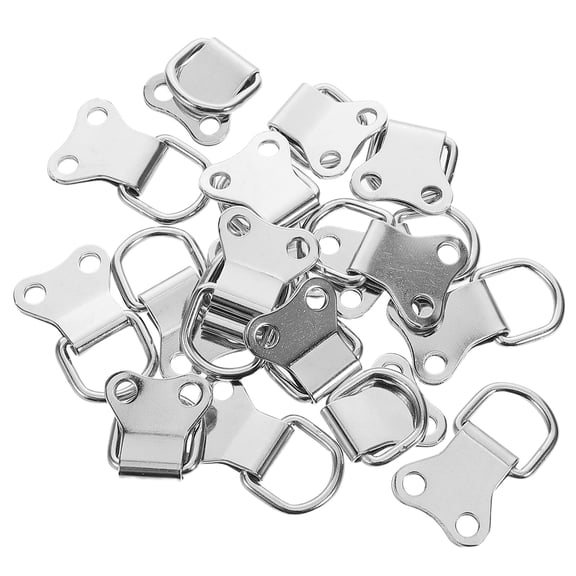 WRISTBIQUE 30pcs Picture Frame Hooks: Durable Double Hole Wall Hanging Brackets For Hanging Mirrors Photos And Art Frames