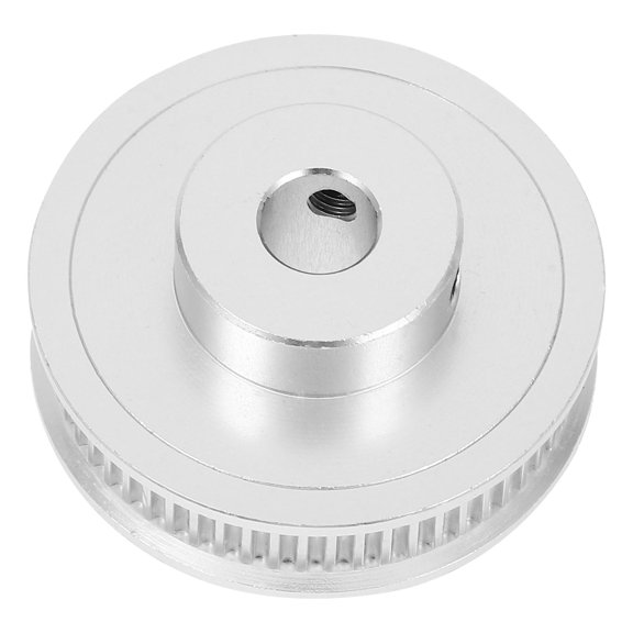 WRISTBIQUE Aluminum 3D Printer Pulley, Silver, Enhances Transmission, Reliable