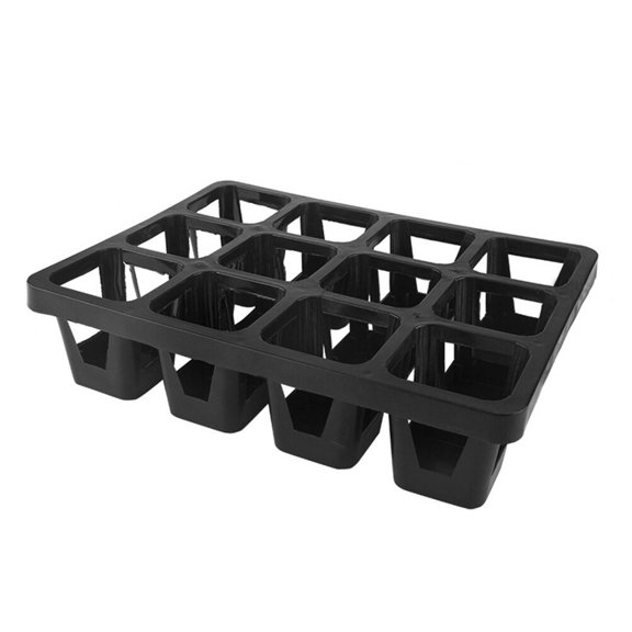 WRISTBIQUE 3Pcs Breathable Planter Support Flowerpot Tray Stand for Indoor Plants 11.8x9.1x2.8in