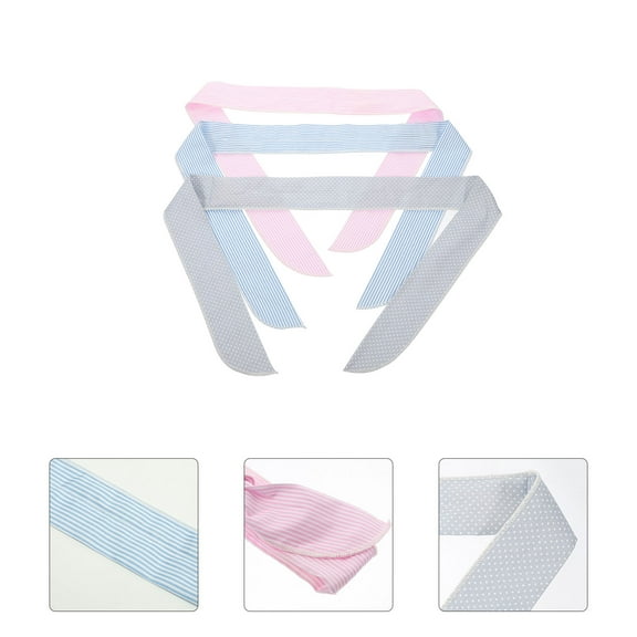 WRISTBIQUE 3Pcs Pet Ice Scarves Assorted Colors Cold Technology Cooling Neck Wraps for Dogs