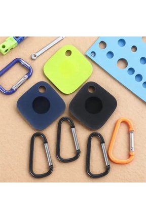 3-Pack Silicone Keychain Covers in Mixed Colors for Outdoor Adventures and Daily Use, and Lightweight