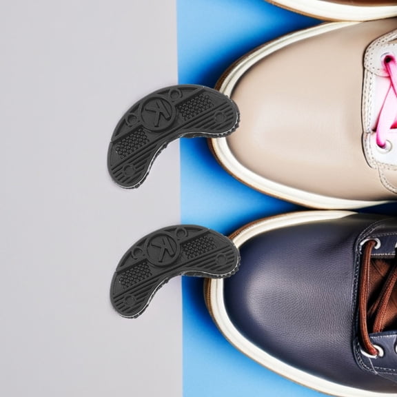 WRISTBIQUE 40Pairs Nonslip Shoe Bottom Pads Rubber Sole Protectors for Shoe Repair