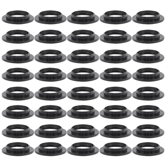 WRISTBIQUE 40Pcs Circular Lamp Rings for Home Use Lighting Projects 1.7x1.7x0.3in
