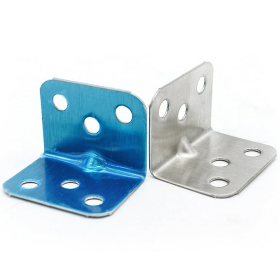 WRISTBIQUE 40Pcs Iron Shelf Brackets Corner Brace for Floating Shelves in Bedrooms