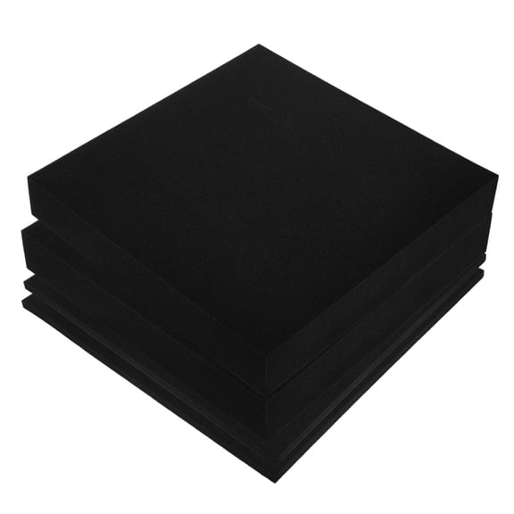 WRISTBIQUE 4Pcs Black Packaging Foam Sheets High Density Foam Pads for Tool Box Inserts