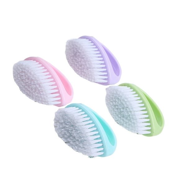 WRISTBIQUE 4Pcs Corner Brush for Bathroom Laundry and Shoes Home Use
