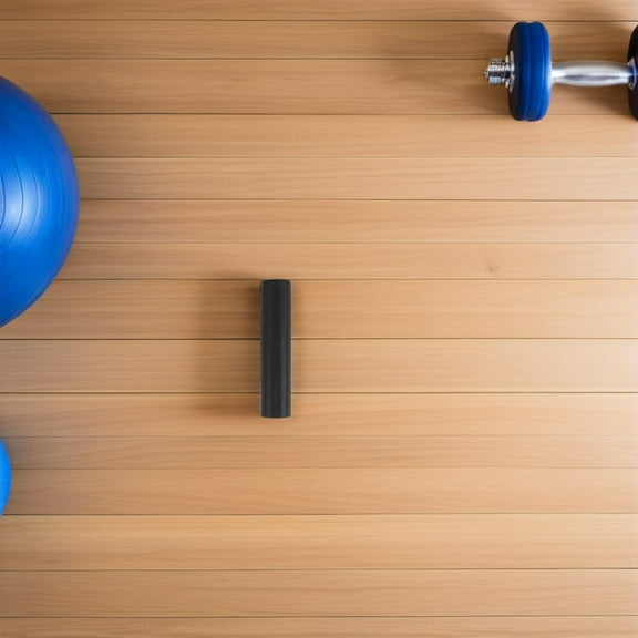 WRISTBIQUE 4Pcs Heavy Duty Exercise Handles Easy Maintenance Black Plastic for Gym Equipment and Barbells