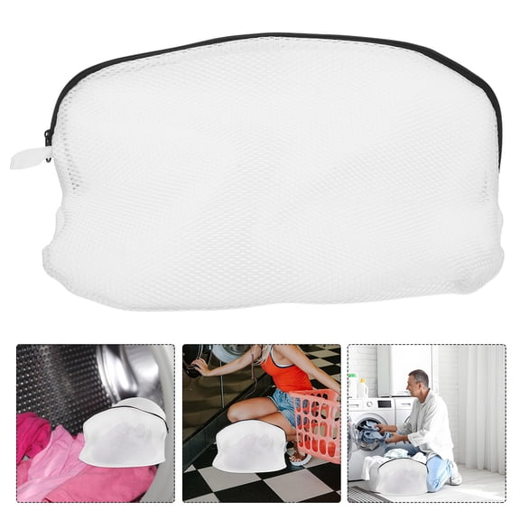 WRISTBIQUE 4-Pack Reusable Mesh Laundry Bags for Shoes, Protect Sneakers Shape and Simplify Washing Process