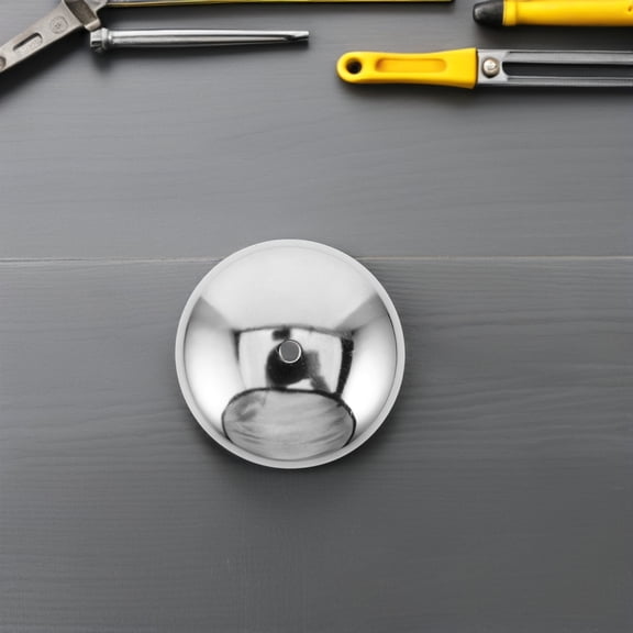 WRISTBIQUE Plated Silver Metal Ceiling Plate Heavy Duty Chandelier Cover for Home Lighting 4Pcs