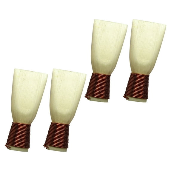 WRISTBIQUE 4Pcs Synthetic Material Suona Reeds for Musical Instruments Accessories Simple Design Simple Suona Reeds