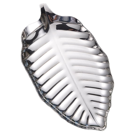 WRISTBIQUE Snack Holder Dessert Plate Shaped Dish for Household Users 1Pcs