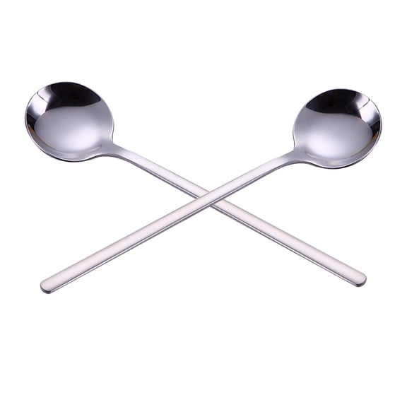 WRISTBIQUE Set of 5 Latte Spoons for Stirring Coffee and Foodservice Use, Ideal for Friends and Gatherings