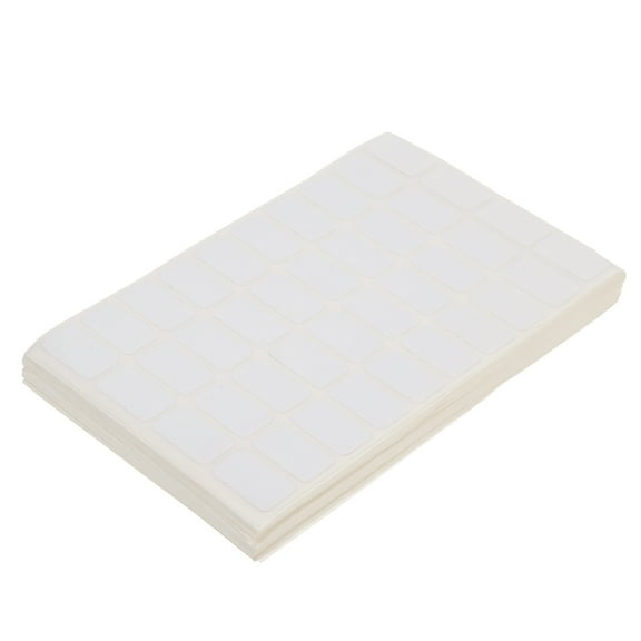 WRISTBIQUE 50 Sheets Blank Sticky Labels for Classification and Labeling Home School Office