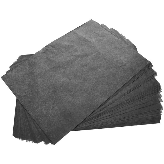 WRISTBIQUE Single-Sided Carbon Transfer Paper Black Graphite Sheet for Precise Tracing and Drawing Art Projects