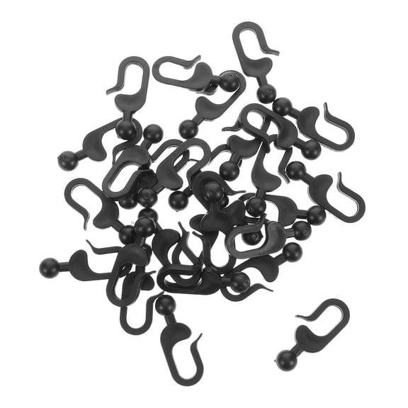 WRISTBIQUE 50Pcs Plastic Hook for Camping: Versatile Tent Accessories with Strong Load Capacity