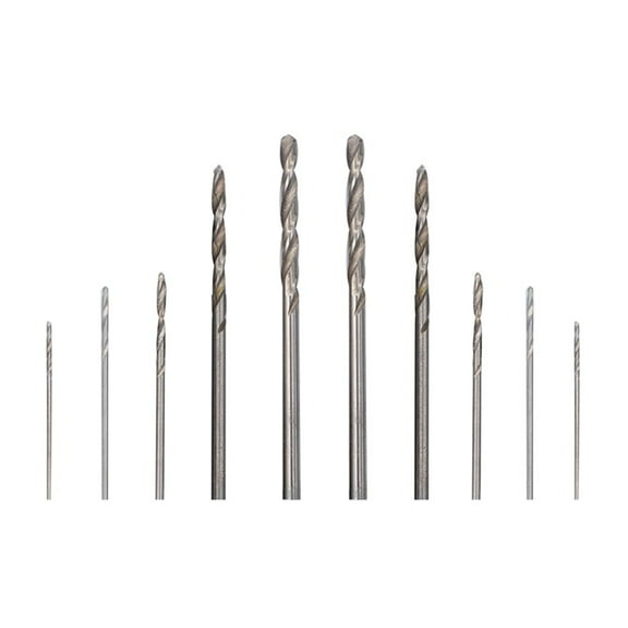 WRISTBIQUE 50Pcs Drill Bit Set Small Precision for Wood Plastic Aluminum Metal Accessory 1.5mm