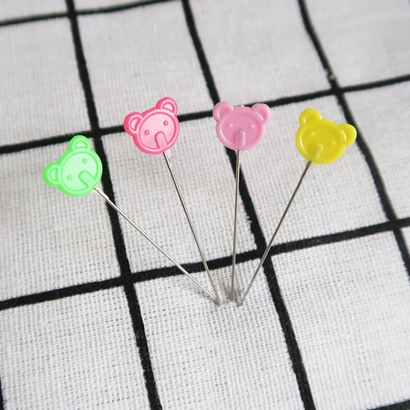 WRISTBIQUE Corsage Pin Sewing Stick Sewing Pins Assorted Color 50Pcs Crafting