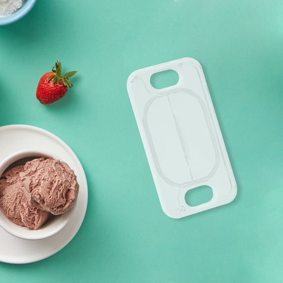 WRISTBIQUE Ice Cream Machine Baffle Transparent Plastic Protector for Commercial Hard Ice Cream Machines