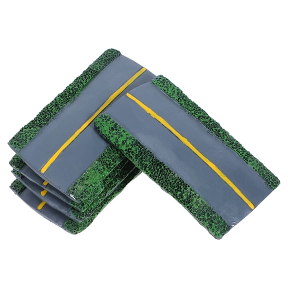 WRISTBIQUE Resin Highway Architecture Model Multi-Color for Decor Realistic Detailing 5Pcs