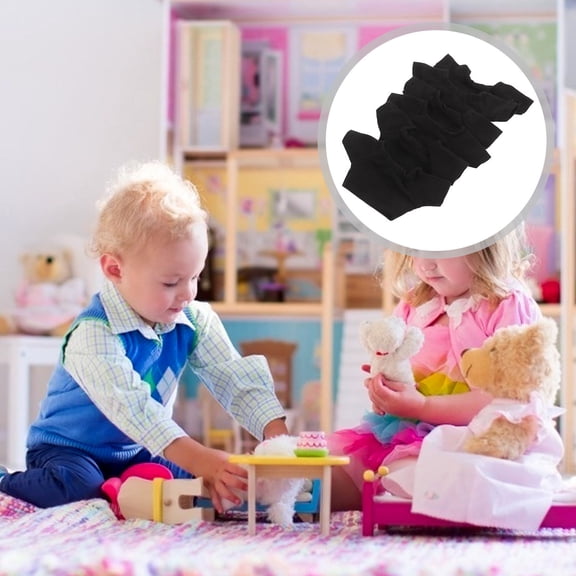 WRISTBIQUE 6PCS Plush Doll Clothes Set to Wear for Plush Bear Daily Outfit