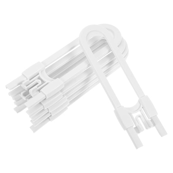 WRISTBIQUE 6pcs U Shaped Cabinet Locks for Safety and Drawer Protection
