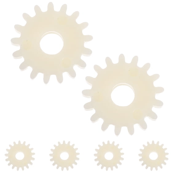 WRISTBIQUE Incubator Gear Replacement Versatile Beige Plastic for Poultry Hatching 6Pcs