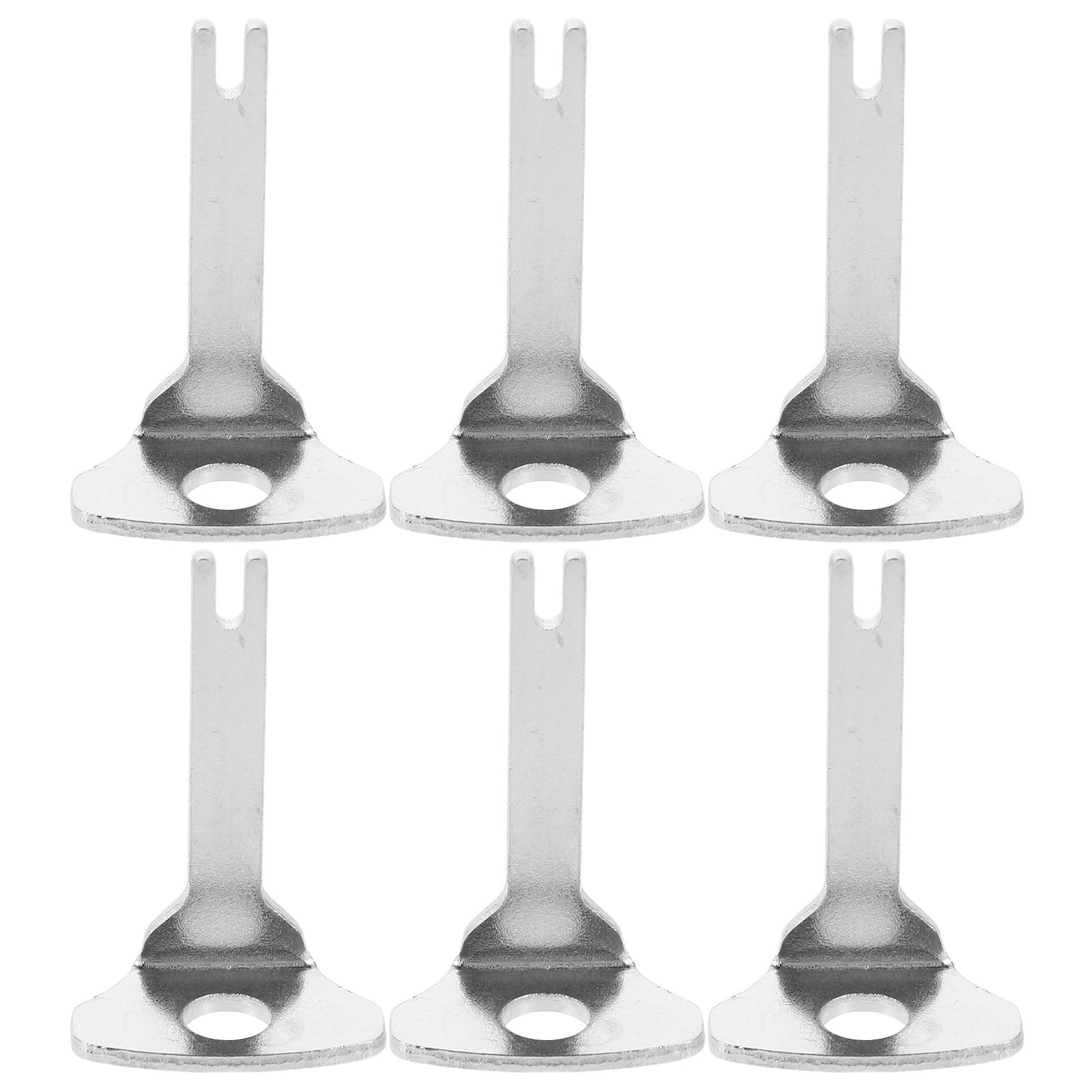 WRISTBIQUE 6Pcs Security Alarm Panel Key Plated Silver Portable Fire ...