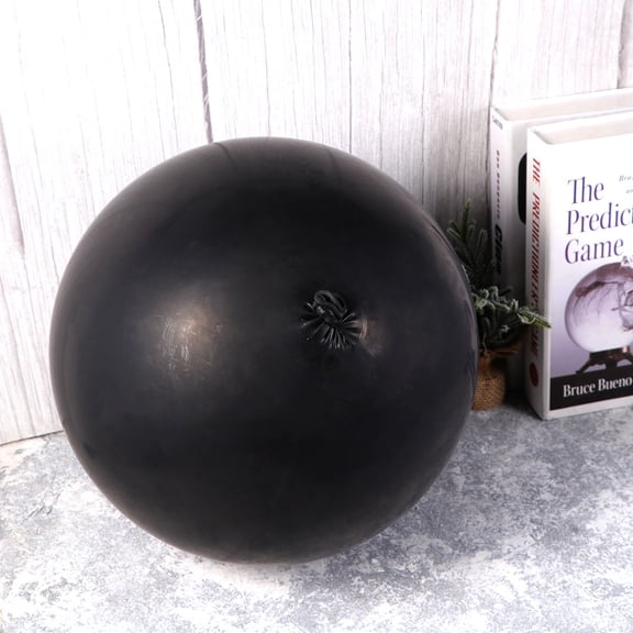 WRISTBIQUE 6pcs Latex Big Balloons Reusability for Wedding Decorations Black