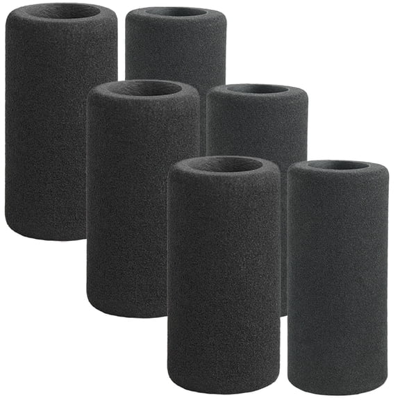 WRISTBIQUE 6Pcs Practical Cycling Pump Covers Simple Design Easy to Carry