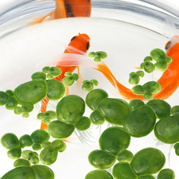 WRISTBIQUE Green Floating Aquarium Plants Artificial Plastic for Natural Fish Tank Environment