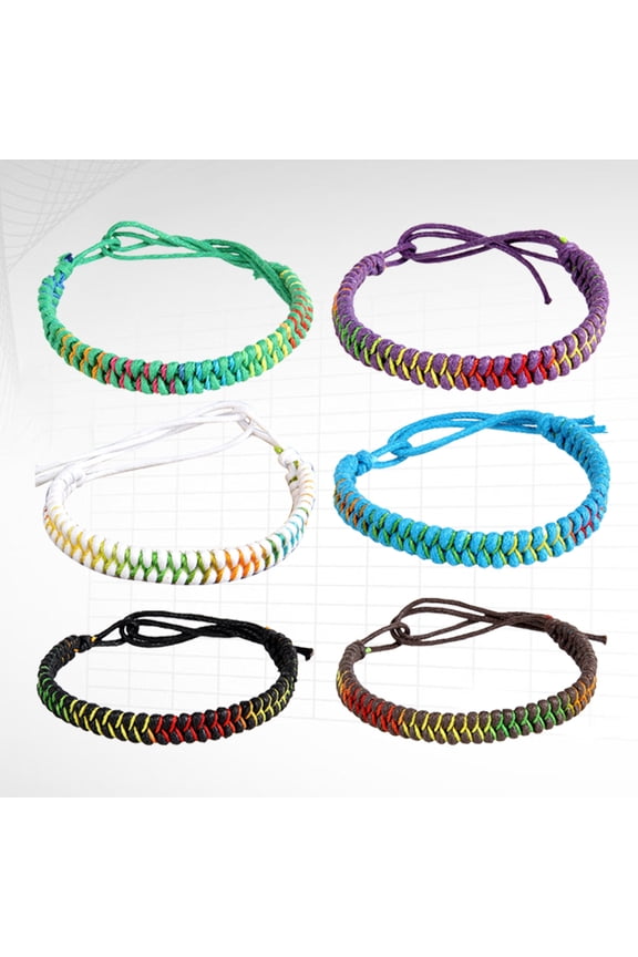 Hand Knitting Bracelet Rope 6Set Gift for Women Other Occasions