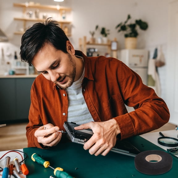 WRISTBIQUE Automotive Wire Tape Heat Resistance Electrical Insulated 1 Roll 1.9In Width