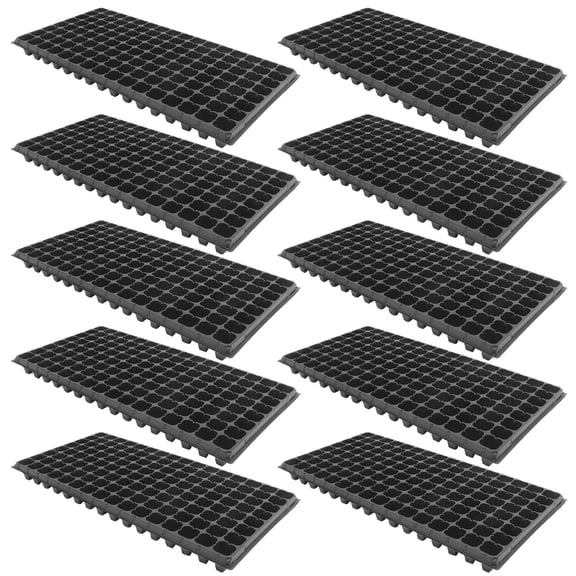 WRISTBIQUE Bonsai DIY 10Pcs PVC Tray Sprout Plate With High Budding Rate Hydroponic Propagation Tray 21.3*11*2In