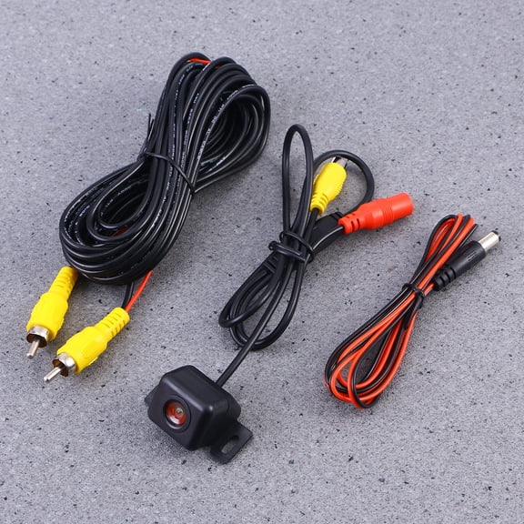 WRISTBIQUE Car Backup Camera Waterproof Wired High Resolution Night Vision for Car Use Black 170 Wide Angle