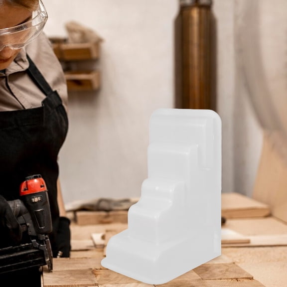 WRISTBIQUE White Decorative Beam Mold for Home Construction, Plastic Villa Trim