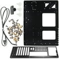 thumbnail image 1 of WRISTBIQUE Open Motherboard Rack Steel Motherboard Bracket Black 1Pack, 1 of 8